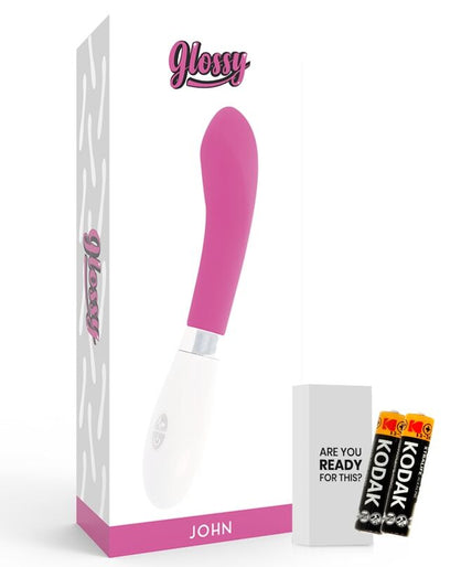 GLOSSY - JOHN VIBRATOR PINK