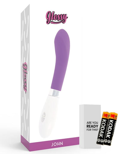 GLOSSY - JOHN VIBRATOR PURPLE