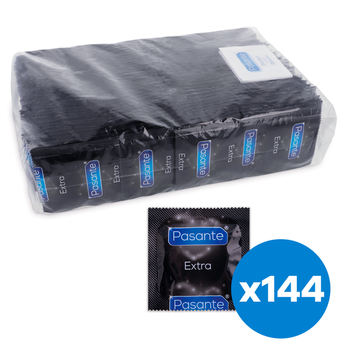 Pasante – Extra condooms 144 stuks