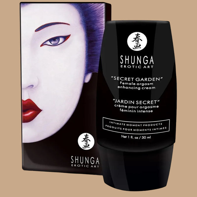 Shunga Secret Garden Intense Orgasm Crème Vrouw 30ml