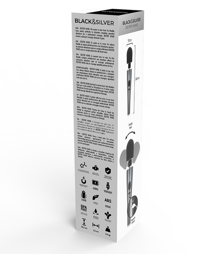 BLACK&SILVER - DEXTER MASSAGE WAND