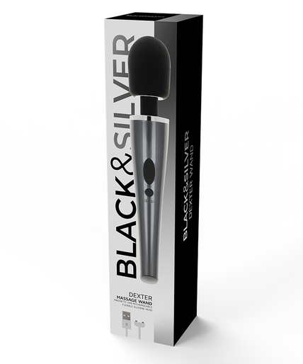 BLACK&SILVER - DEXTER MASSAGE WAND