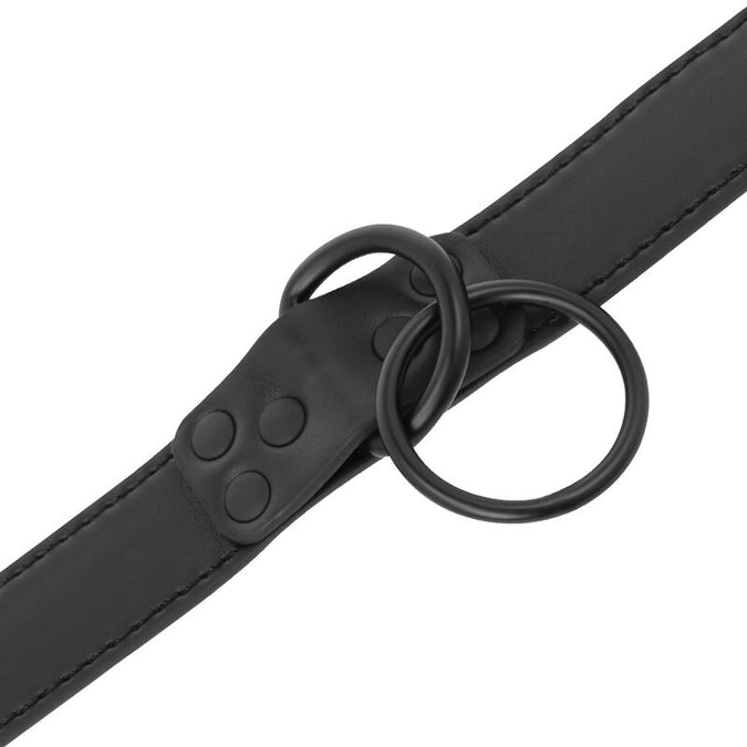DARKNESS - ZWARTE KETTING MET SCHAKELARMBAND