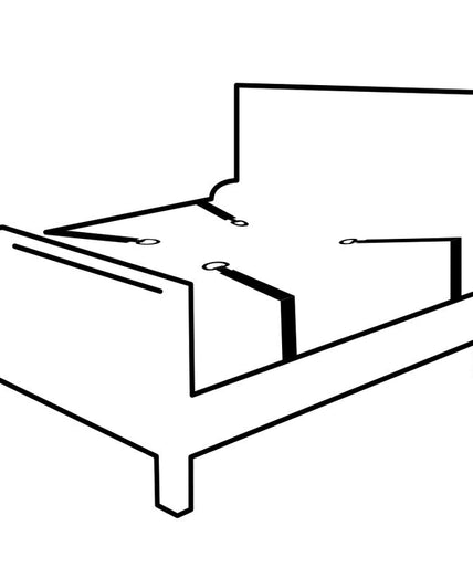 DARKNESS - BED TIES SET