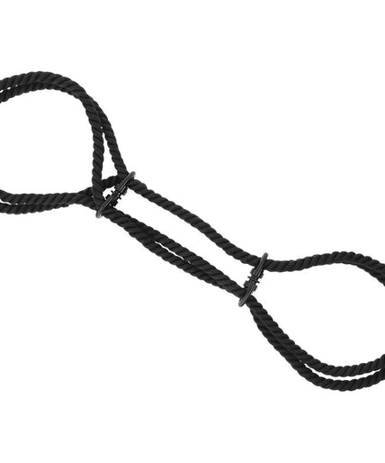 DARKNESS - 100% COTTON ROPE HANDCUFFS OR ANKLE HANDCUFFS