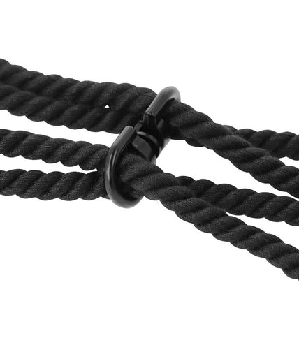 DARKNESS - 100% COTTON ROPE HANDCUFFS OR ANKLE HANDCUFFS