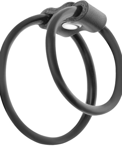 DARKNESS - ENHANCING DUO PENIS RINGS.