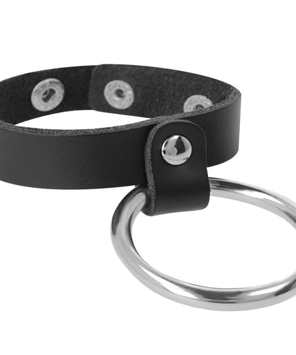DARKNESS - METAL RING FOR THE PENIS AND TESTICLES