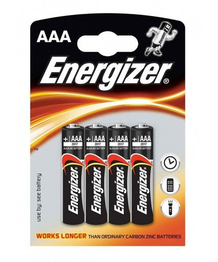 ENERGIZER - ALKALINE POWER BATTERY AAA LR03 *4