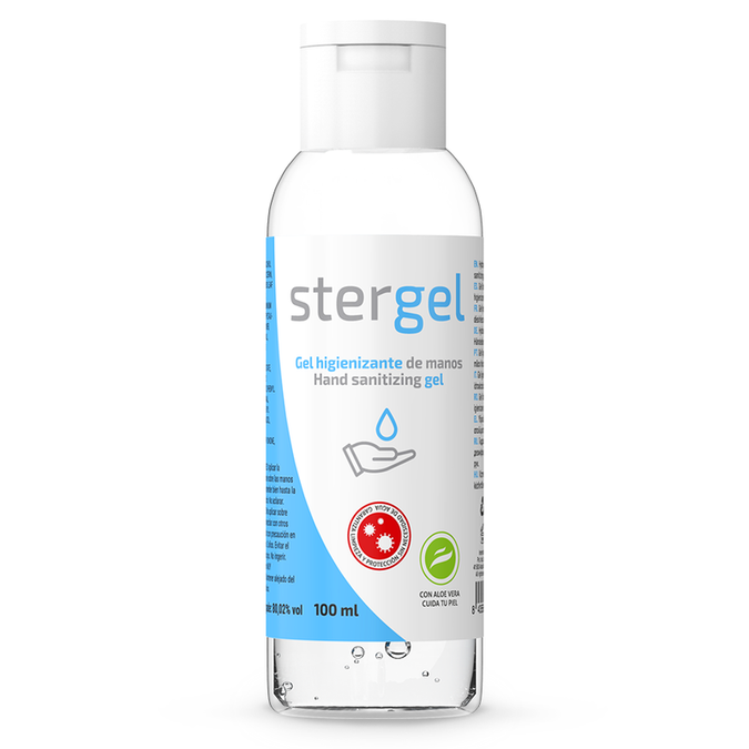 STERGEL - HYDROALCOHOLISCHE HANDGEL ALOE VERA 100ML