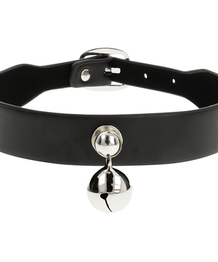 COQUETTE CHIC DESIRE - VEGAN LEATHER NECKLACE WOMAN RATTLE ACCESSORY