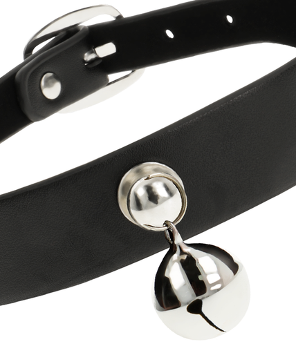 COQUETTE CHIC DESIRE - VEGAN LEATHER NECKLACE WOMAN RATTLE ACCESSORY