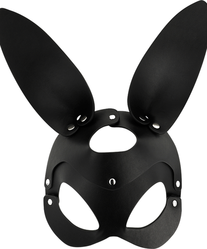 COQUETTE CHIC DESIRE - VEGAN LEATHER MASK WITH BUNNY EARS