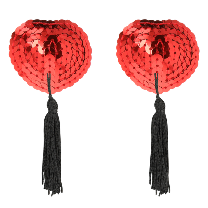 Coquette Chic Desire – Brustwarzenabdeckungen Rot