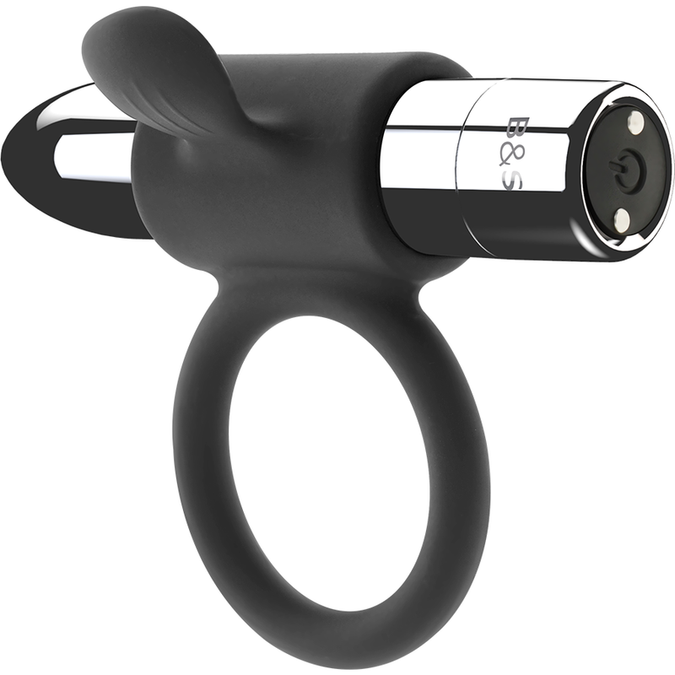 Black&silver – Cameron Wiederaufladbarer Ring Silber