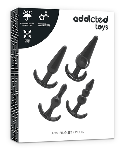 ADDICTED TOYS - SET 4 ANAL PLUGS