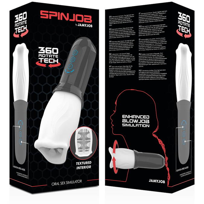 Jamyjob – Spinjob Orale Seks Stimulator