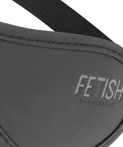 FETISH SUBMISSIVE - VEGAN LEATHER MASK II WITH NOPRENE LINING