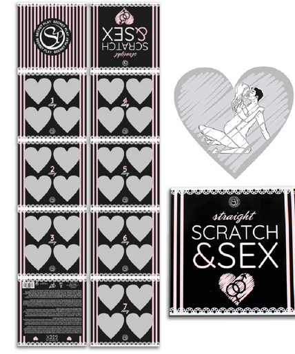 SECRETPLAY - SCRATCH & SEX GAME FOR STRAIGHT COUPLES (ES/EN/FR/PT/DE)