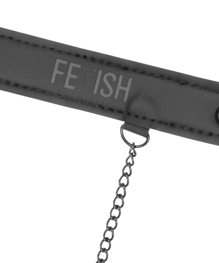 FETISH SUBMISSIVE - GAG RING WITH NIPPLE CLAMPS