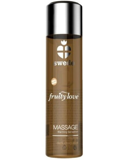SWEDE - FRUITY LOVE WARMING EFFECT MASSAGE OIL INTENSE DARK CHOCOLATE 60 ML