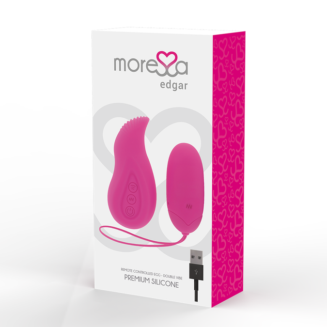 MORESSA - EDGAR PREMIUM SILICONE AFSTANDSBEDIENING