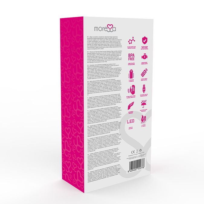 MORESSA - EDGAR PREMIUM SILICONE AFSTANDSBEDIENING