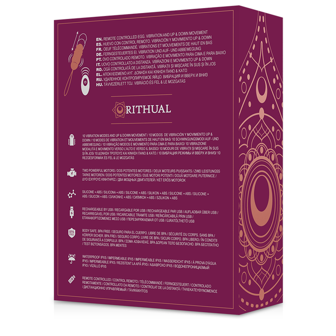 Rithual – Reva Ei Fernbedienung Auf- und Ab-System + Vibration