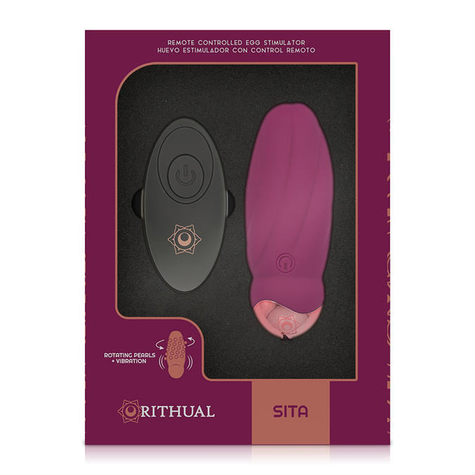 RITHUAL - SITA EIER AFSTANDSBEDIENING ROTATIE + VIBRATIE