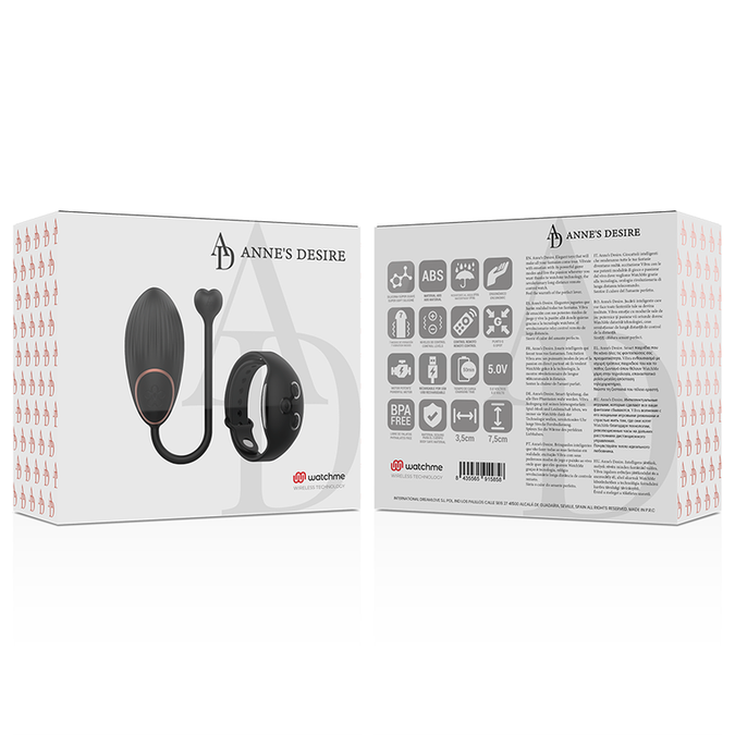 Anne's Desire – Egg Remote Control Technology Watchme Black