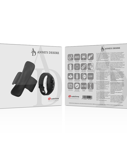 ANNE'S DESIRE - PANTY PLEASURE TECNOLOG A WATCHME BLACK