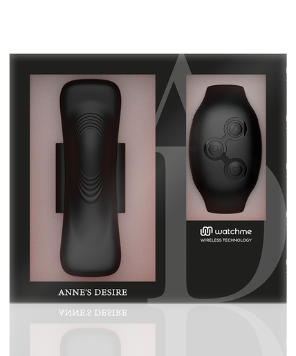 ANNE'S DESIRE - PANTY PLEASURE TECNOLOG A WATCHME BLACK
