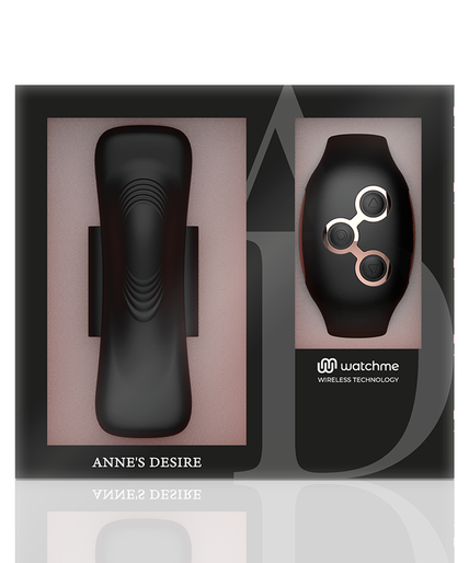 ANNE'S DESIRE - PANTY PLEASURE TECNOLOG A WATCHME BLACK/GOLD