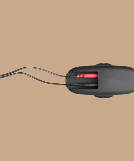 ELECTRASTIM - SILICONE BLACK ROCKER BUTT PLUG MEDIUM