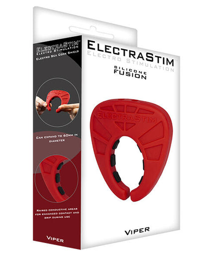 ELECTRASTIM - SILICONE FUSION VIPER COCK SHIELD