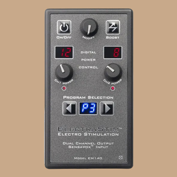 ELECTRASTIM - SENSAVOX E-STIM STIMULATOR