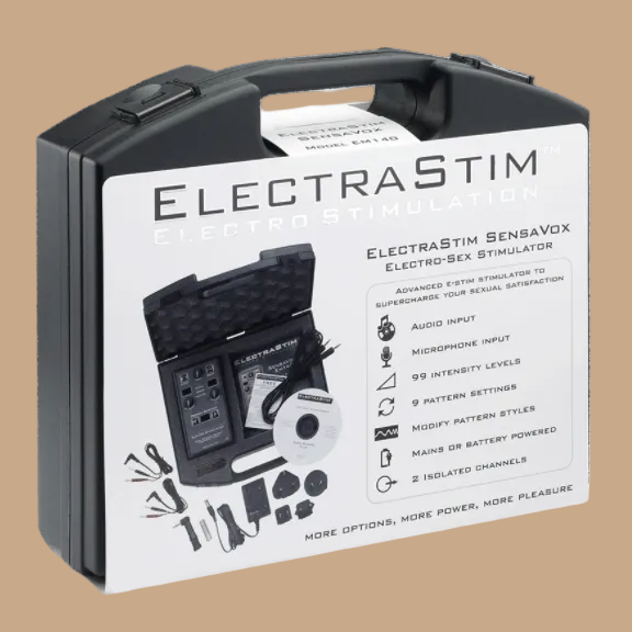 ELECTRASTIM - SENSAVOX E-STIM STIMULATOR