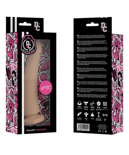 DELTA CLUB - TOYS DILDO NATURAL MEDICAL SILICONE 17 CM -O- 3 CM