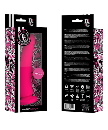 DELTA CLUB - TOYS PINK DILDO MEDICAL SILICONE 17 CM -O- 3 CM