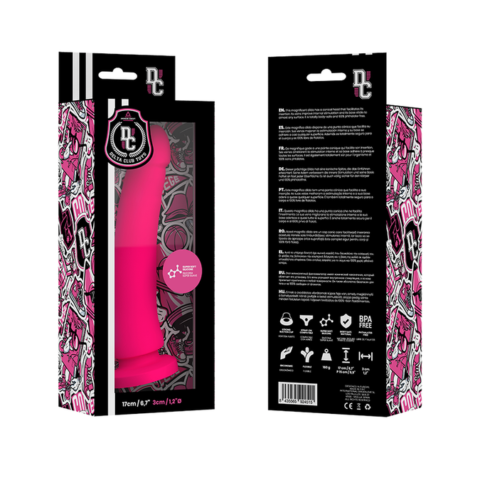 DELTA CLUB - TOYS ROZE DILDO MEDISCHE SILICONE 17 CM -O- 3 CM