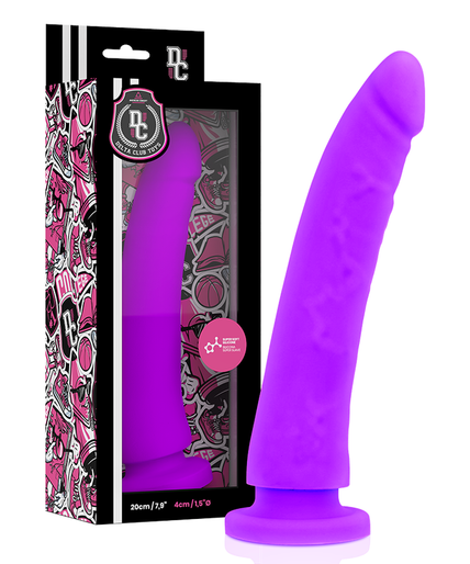 DELTA CLUB - TOYS ARNES + DONG PURPLE SILICONE 20 CM -O- 4 CM