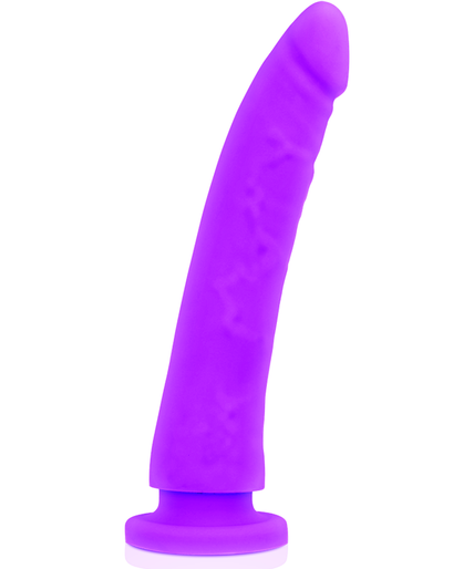 DELTA CLUB - TOYS HARNESS + DONG PURPLE SILICONE 23 CM -O- 4.5 CM