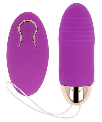 OHMAMA - REMOTE CONTROL VIBRATING EGG 10 SPEEDS PURPLE