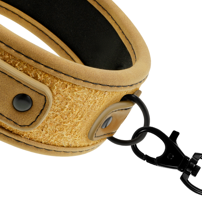 Fetish Submissive Origen – Neoprene Lined Necklace with Chain
