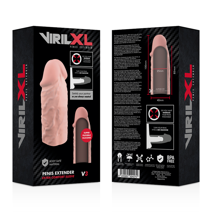 Virilxl – Liquid Silicone V3 Natural Penis Extension