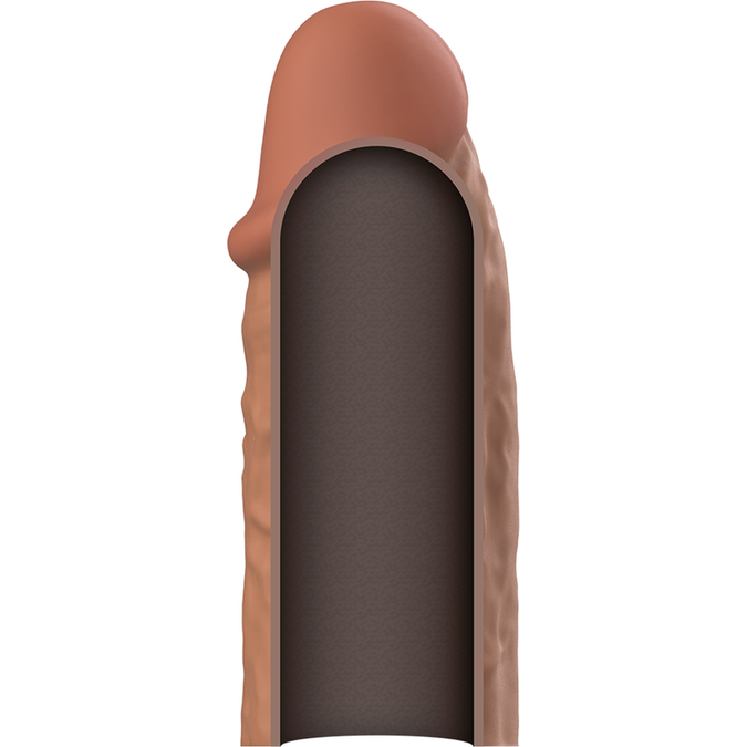 Virilxl – Liquid Silicone V3 Brown Penis Extension