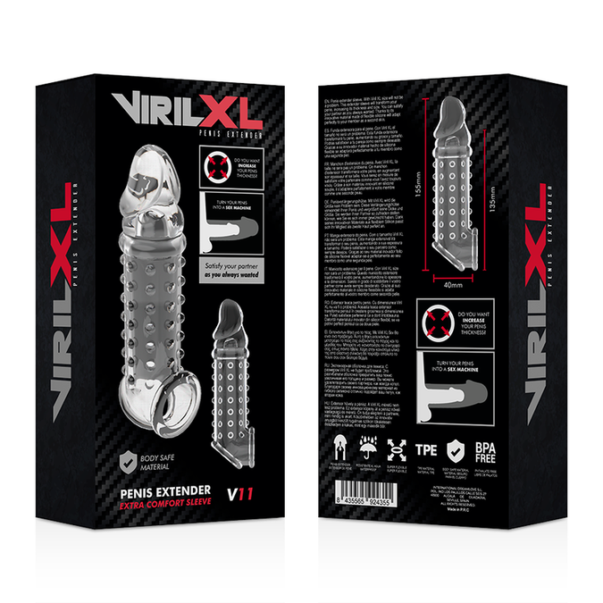 Virilxl – Penis Extension And Sheath V11 Transparent