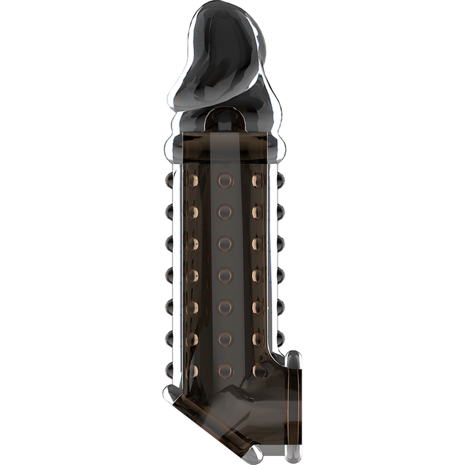 VIRILXL - PENISVERLENGSTUK EN SHEATH V11 ZWART