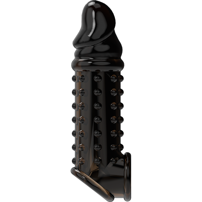 VIRILXL - PENISVERLENGSTUK EN SHEATH V11 ZWART