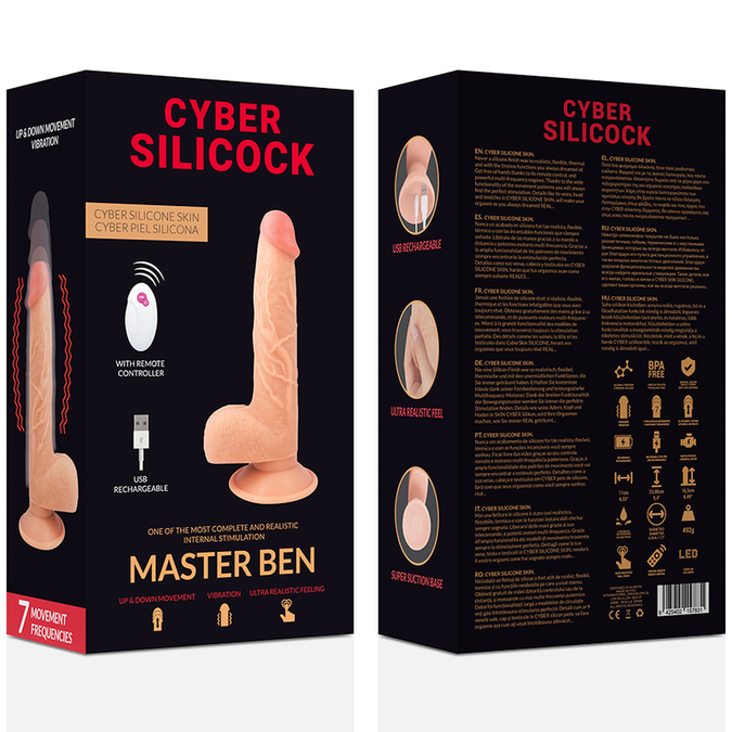 Cyber Silicock – Remote Control Realistic Master Ben 23.88 Cm -O- 4.3 Cm